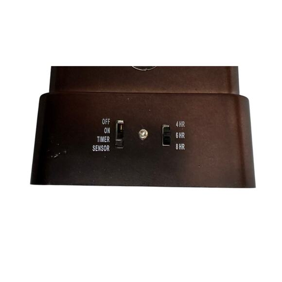 Bethlehem Lights Window Candles Sensor Battery Operated Bronze Lot Of 2 - Picture 7 of 12